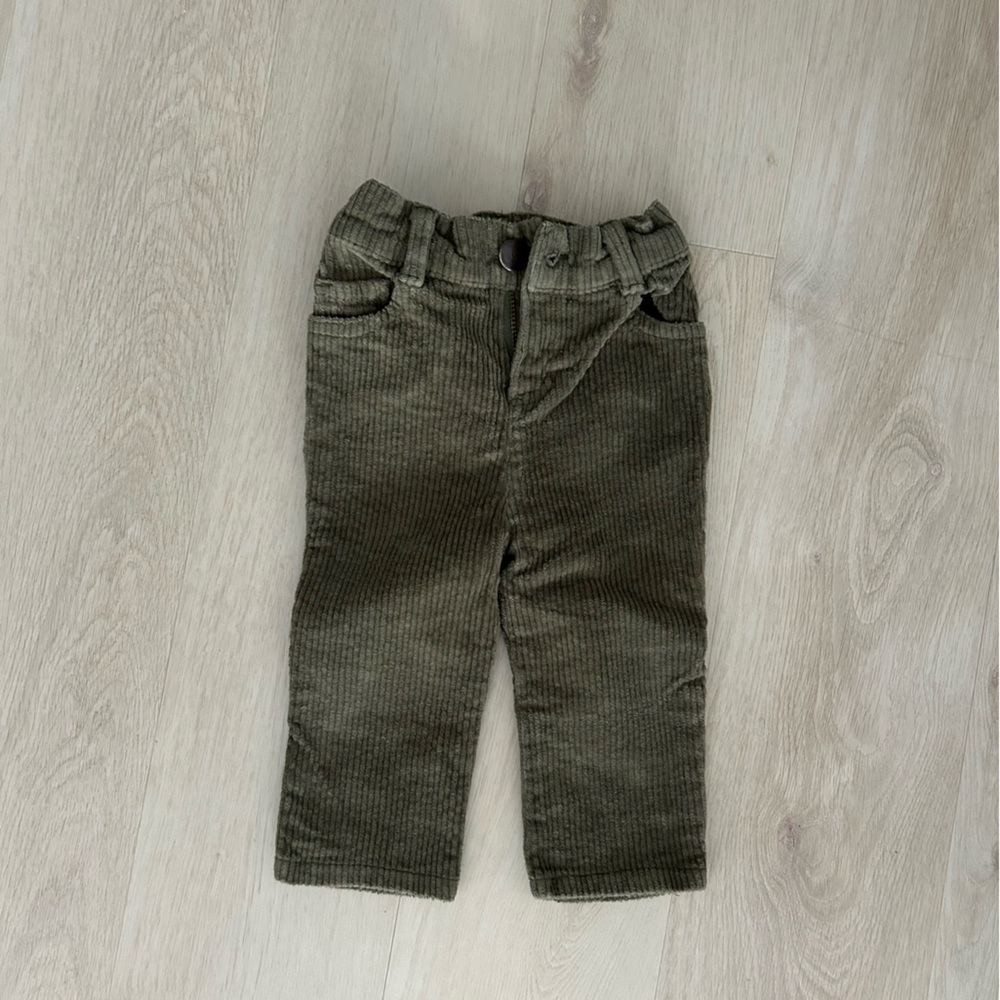 Kate Quinn Forest Green Corduroy Pants